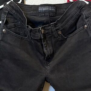 Rock & Republic Black Denim Pants